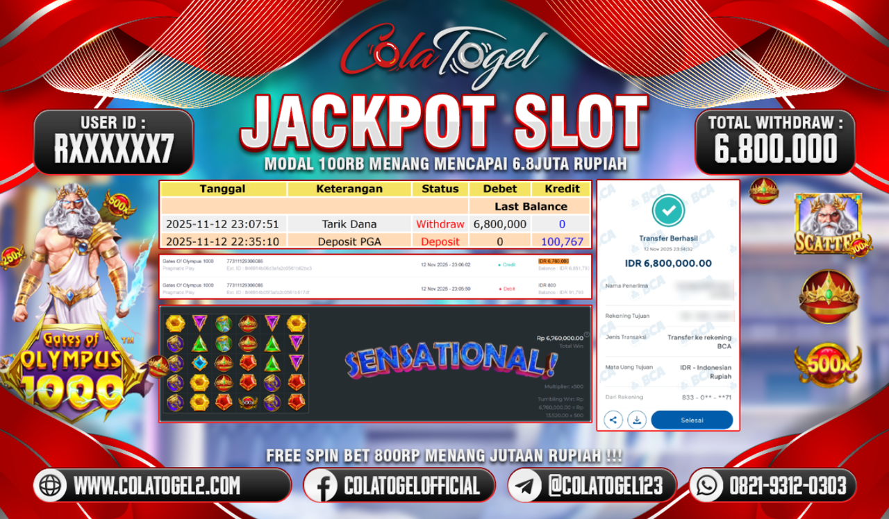 JACKPOT SLOT GACOR!!