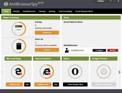 Abelssoft AntiBrowserSpy 2019.257 Multilingual + Portable