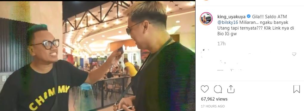 Uya Kuya bongkar isi ATM Billy Syahputra