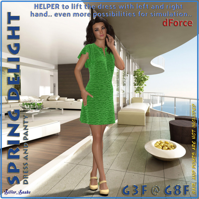 dForce Spring Delight for Genesis 8 and Genesis 3 Female dForce Spring Delight for Genesis 8 and Genesis 3 Female
