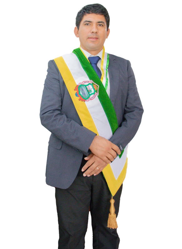 Alcalde Jose Dilmer Saldaña del Distrito de Elias Soplin Vargas, Rioja, San Martin, Perú