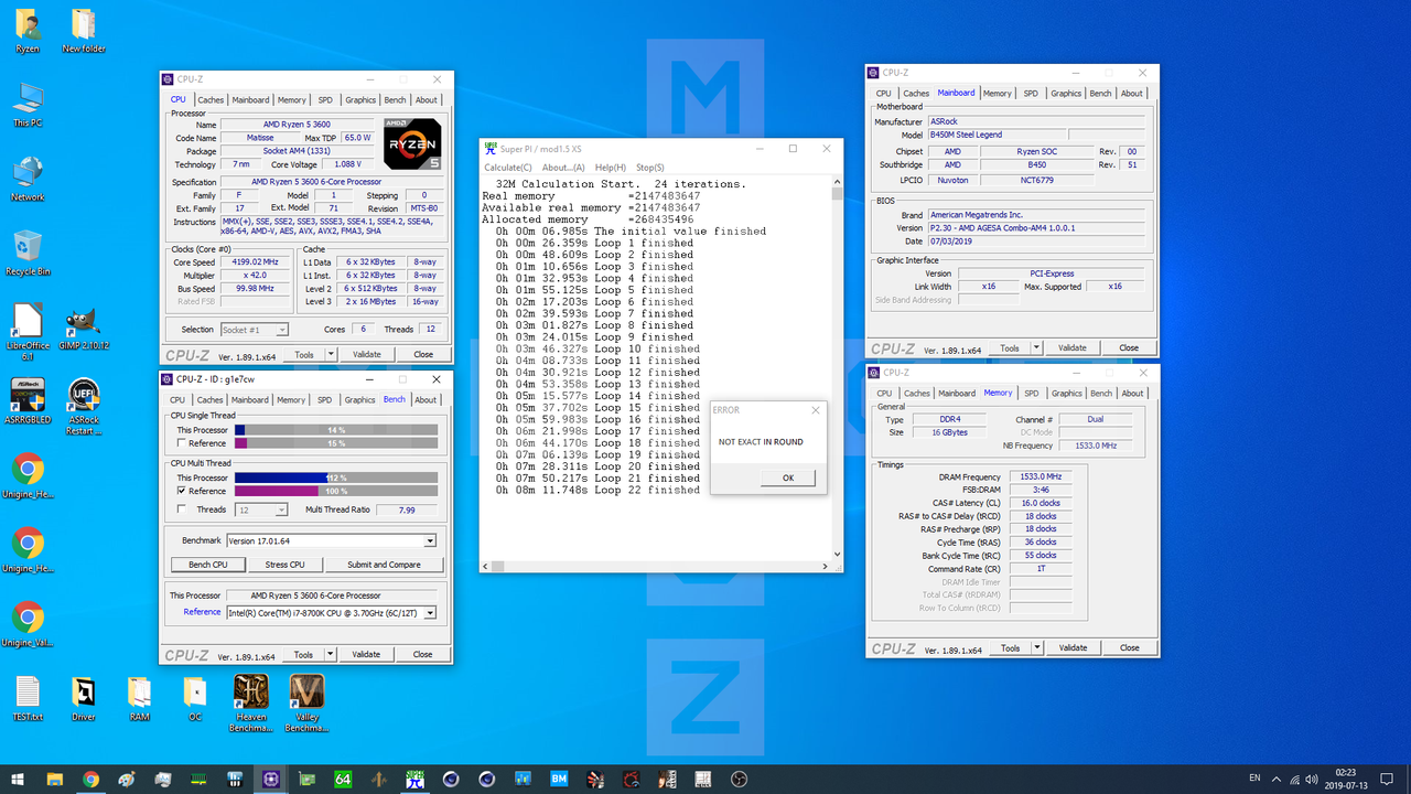 TEST_02 CPU-Z - SuperPi 32M