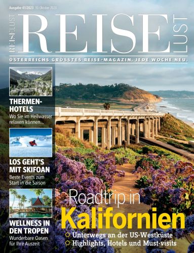 Cover: Reiselust Magazin No 41 vom 10  Oktober 2023