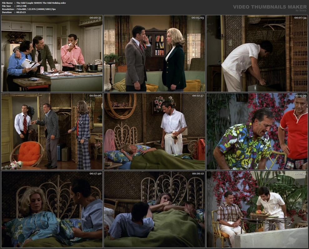 The Odd Couple S04E05 The Odd Holiday.mkv