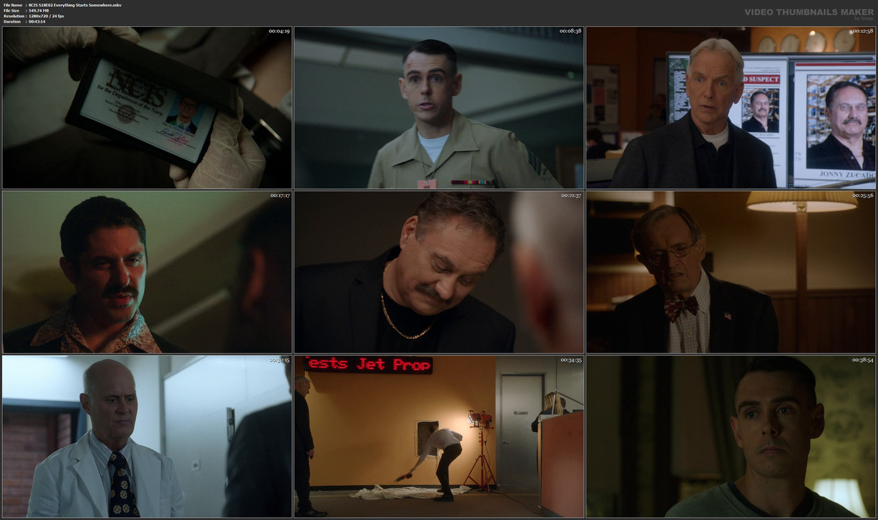 NCIS S18E02 Everything Starts Somewhere.mkv