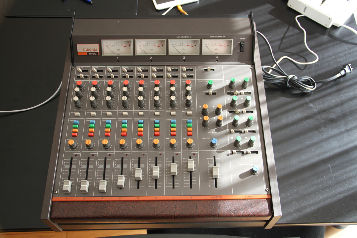 Tascam 34 RTR and Tascam M-30 mixing board HELP PLEASE