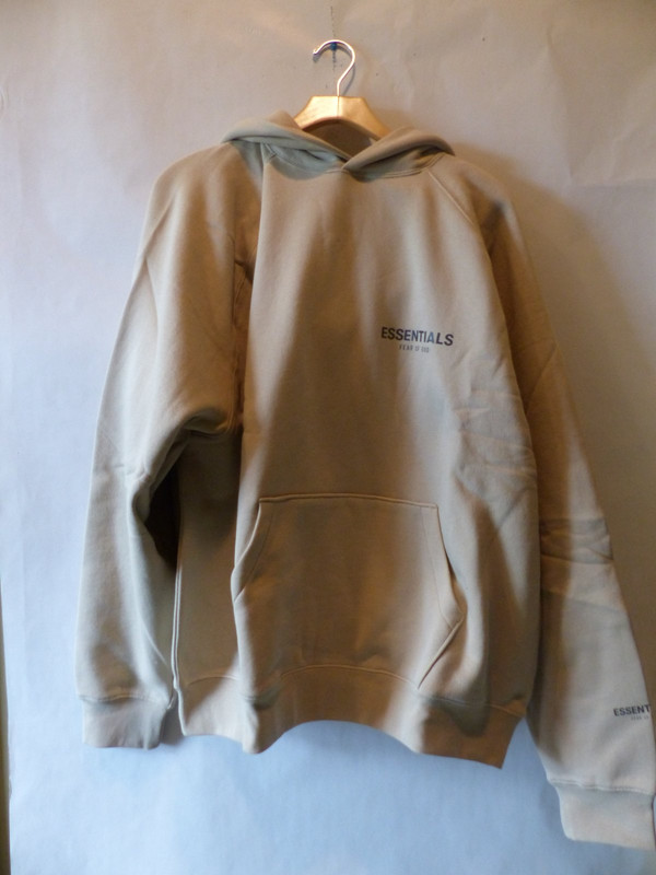 ESSENTIALS MENS FEAR OF GOD X SSENSE PULLOVER HOODIE EXCLUSIVE BEIGE SIZE  XL | MDG Sales, LLC