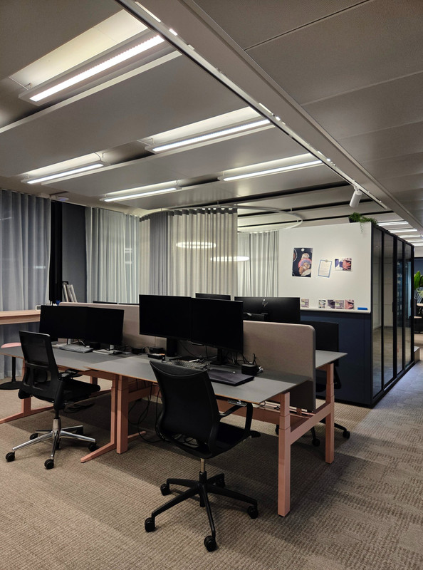 Workplace Lighting im Projekt The Loop von Studio De Schutter