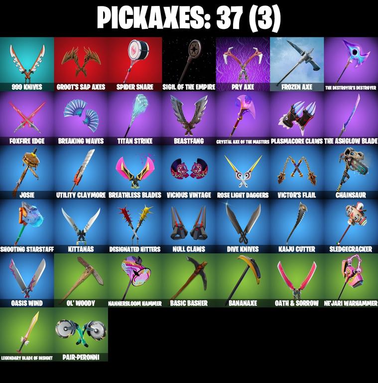 pickaxes comp