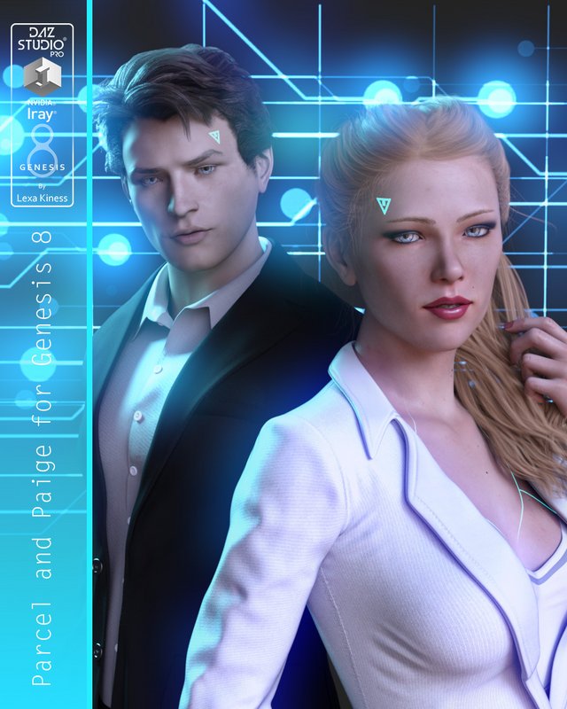Parcel and Paige for Genesis 8 Parcel and Paige for Genesis 8