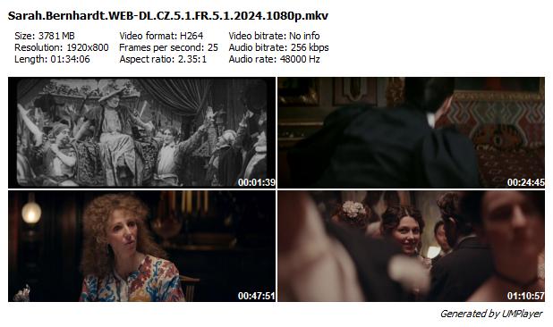 Božská Sarah Bernhardt / Sarah Bernhardt, la divine (2024)