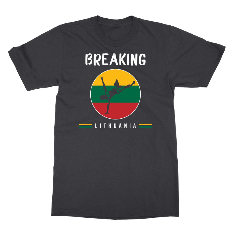 Lithuania Breaking Team Support Summer Games 2024 Unisex T-Shirt