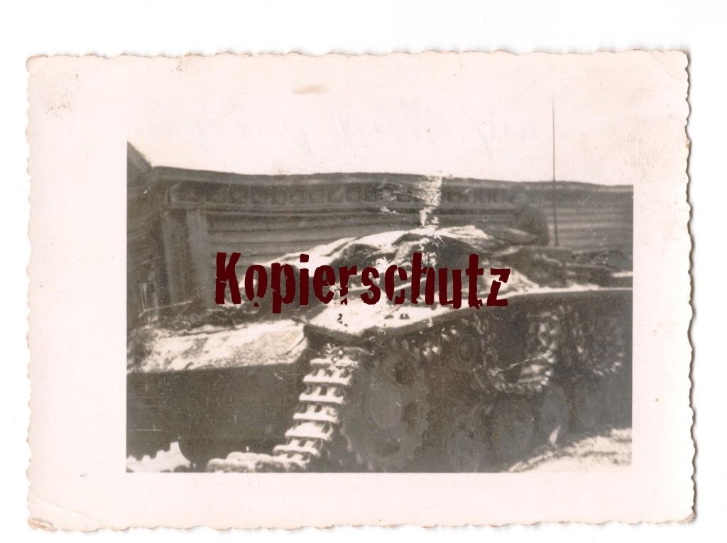 Orig. Foto Panzer StuG Sturmgeschütz-Abteilung 2