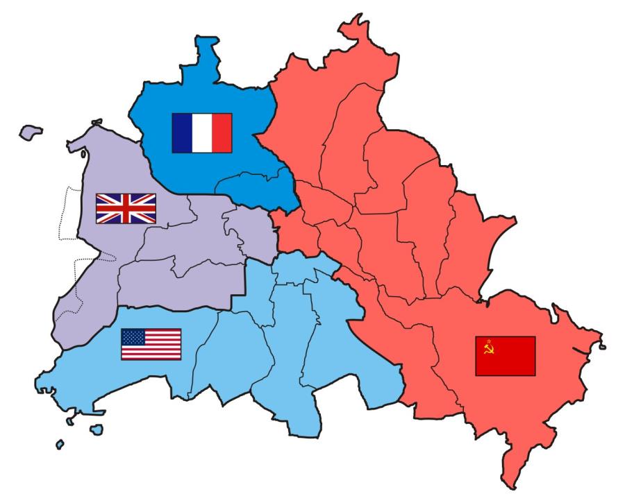 Оккупационные зоны Берлина