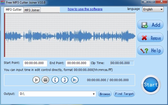 Free MP3 Cutter Joiner
