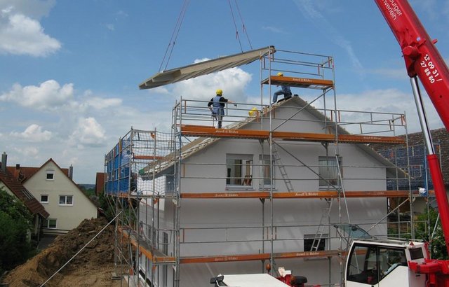 Tipos de estructuras en la construcción y la albañilería Construccion-casa