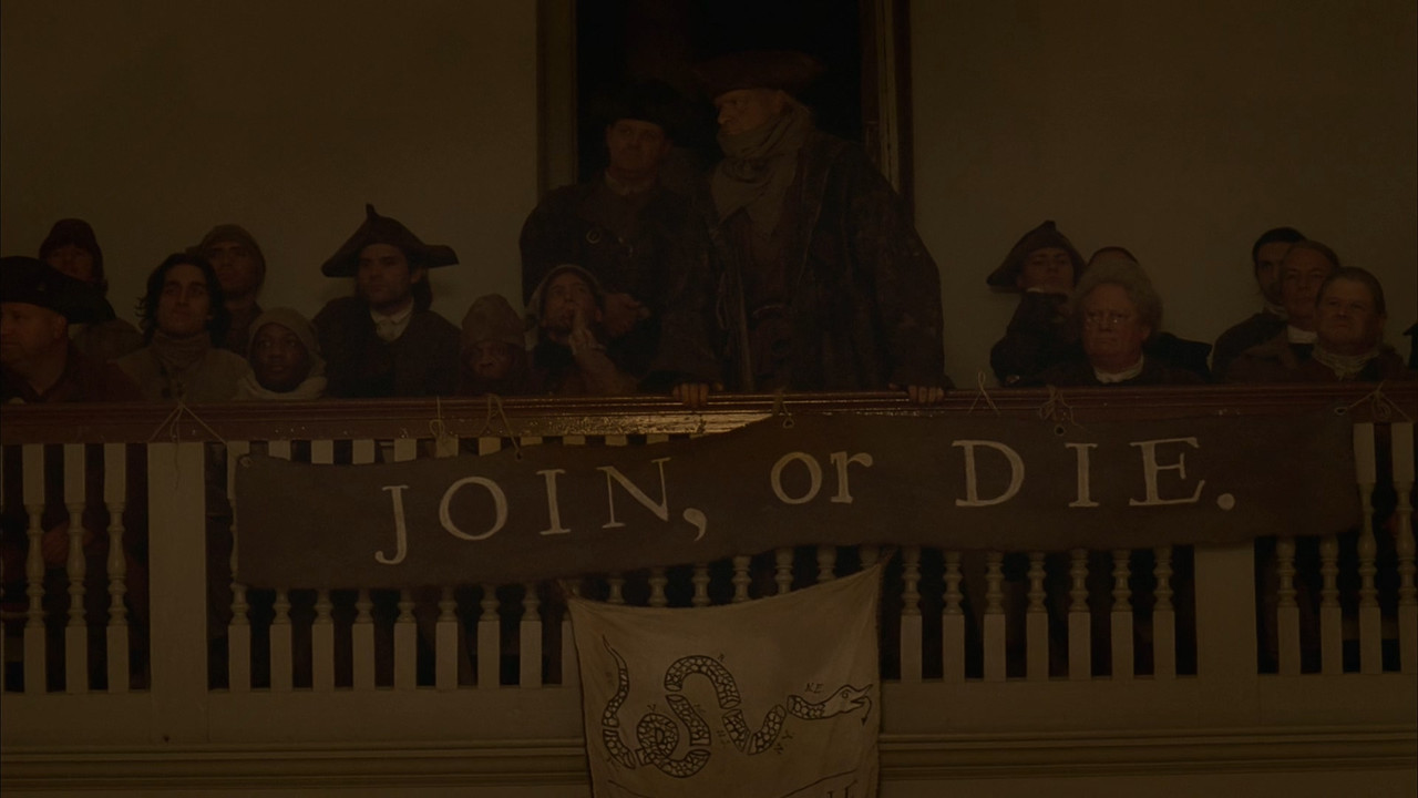 John Adams (2008) - S01E01 - Join or Die (1080p BluRay x265 Pand