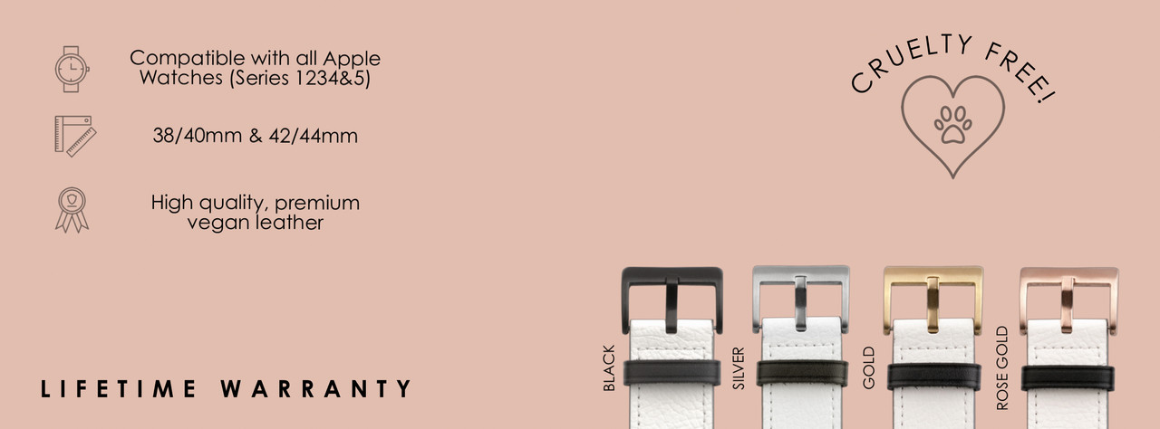 Vegan Leather Apple Watch Bands-The Urban Flair