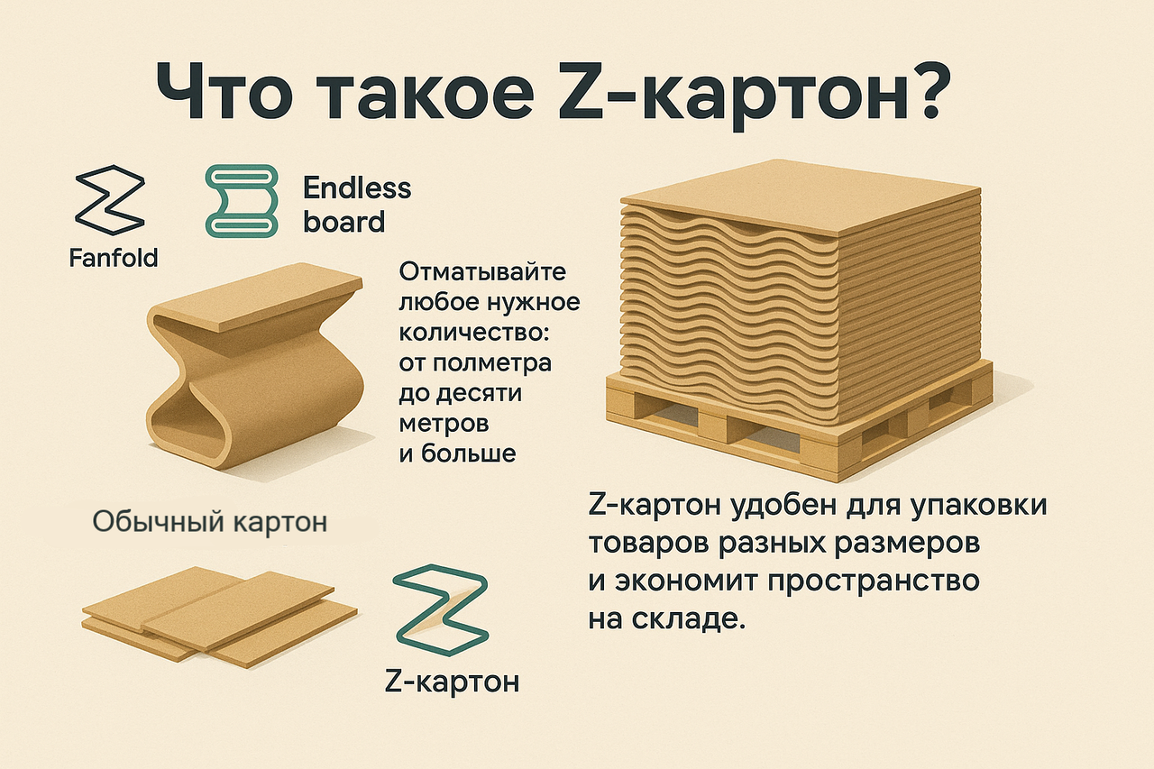 Z-картон (бесконечный картон): когда стандарт не подходит