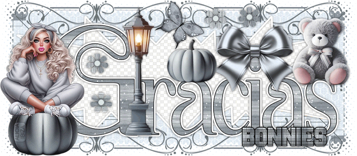 Gracias Autumn in Gray bonnies