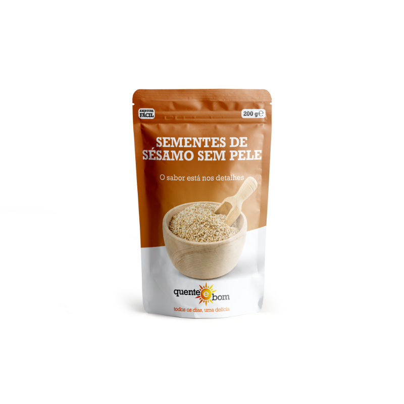 Sementes de Sesamo sem Pele Quente e bom 200g (1)