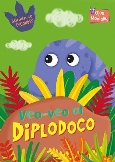 VEO VEO AL DIPLODOCO OJOS MOVIBLES
