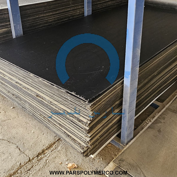 ورق پلاستیک فشرده مشکی