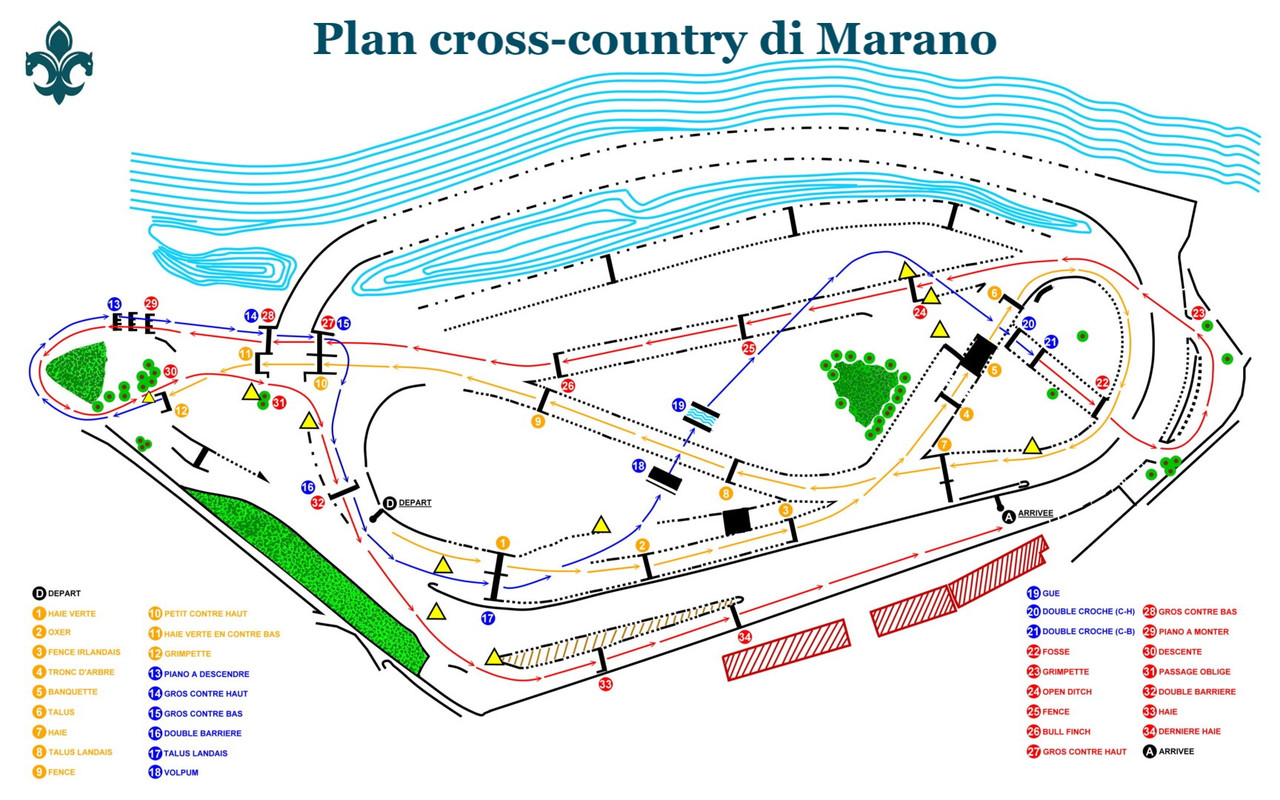 Plan du cross-country di Marano