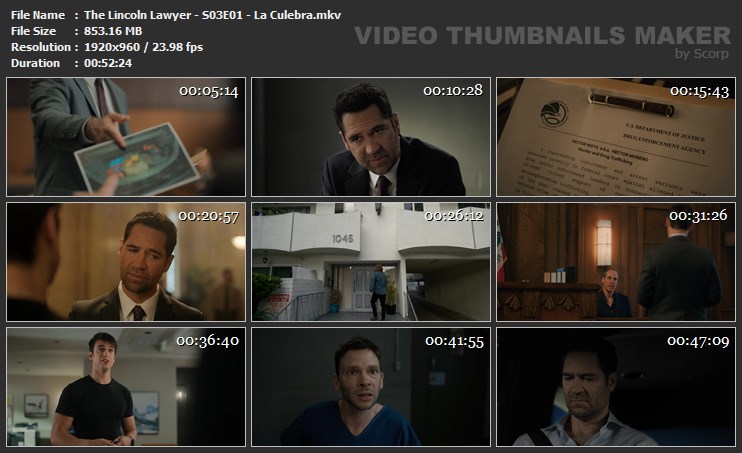 The Lincoln Lawyer - S03E01 - La Culebra.mkv