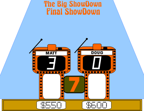 FINAL SHOWDOWN PODUMS