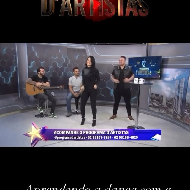 5gabby programadartistas welcomed the talented faby beltrao