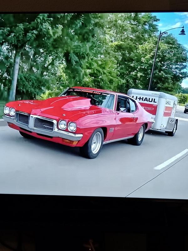 sick summer goat red trailer