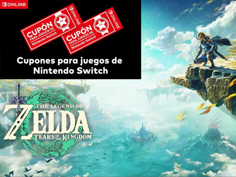 Nintendo eShop Argentina: Zelda TOTK + juego adicional de tu elección (lista en descripción) 
