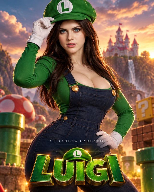Alexandra Daddario Luigi