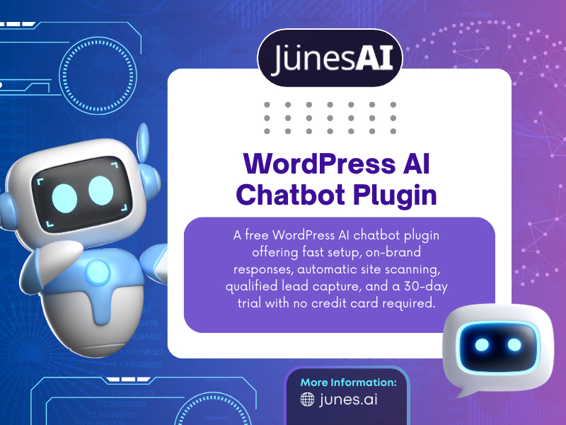 Word Press AI Chatbot Plugin Free