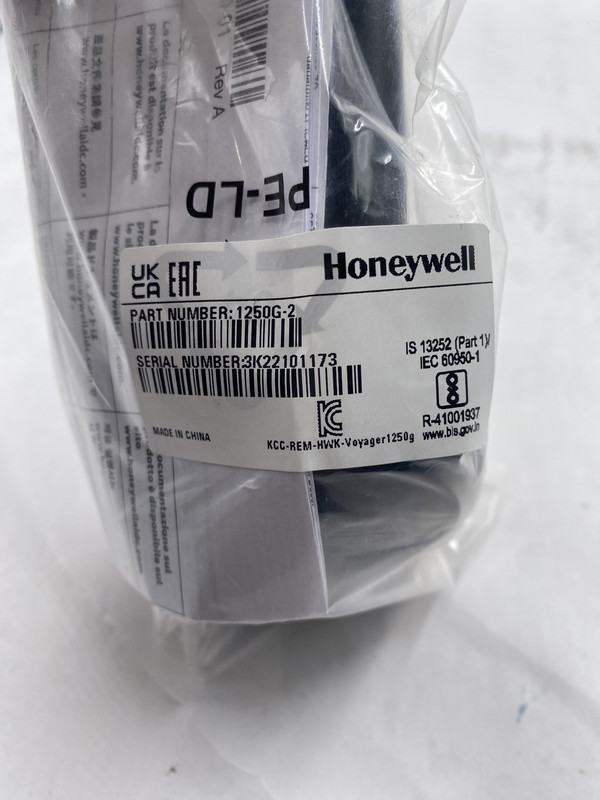 HONEYWELL VOYAGER 1250G 1250G-2 USB HANDHELD LASER BARCODE SCANNER