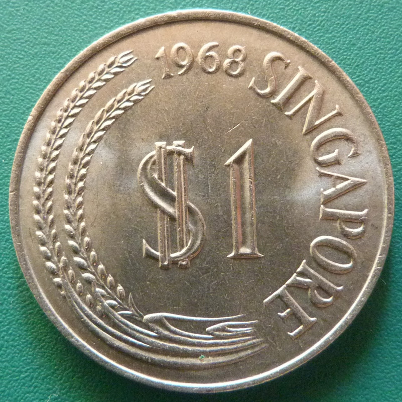 SIN. 1 Dólar (1968) - anv