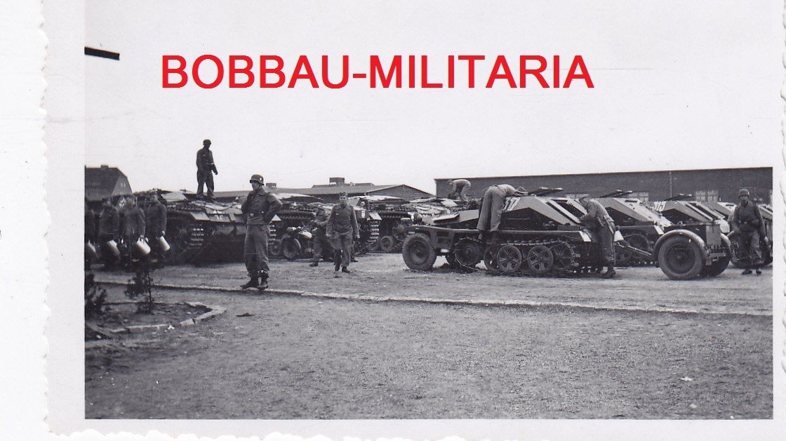 Jüterbog Sd.Kfz 250 leichter Munitionspanzerwage