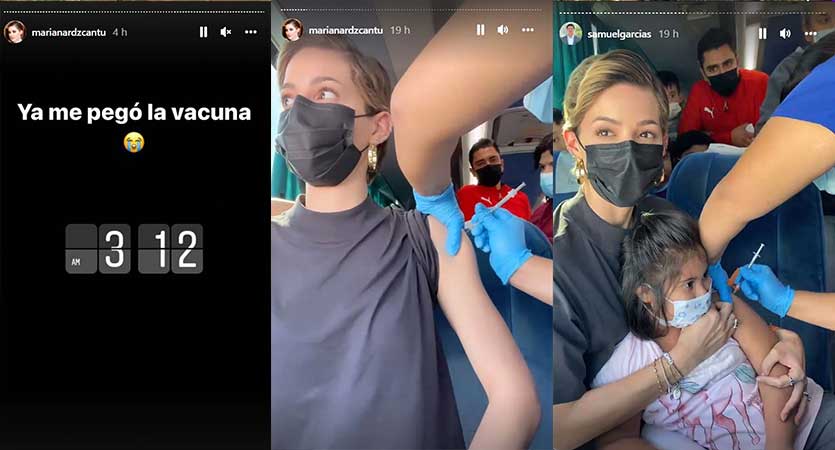 Mariana Rodríguez tiene secuelas de la vacuna contra COVID-19
