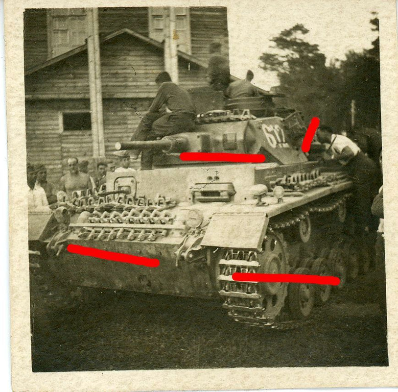 Panzer III Tank Kämpfe Russland Foto