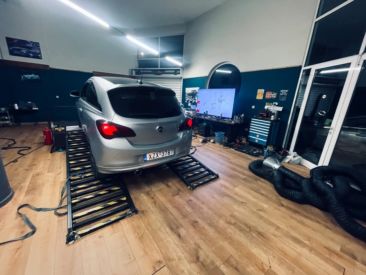 Opel Corsa 1.4T Stage 1 dyno tuning by DMS Tuned