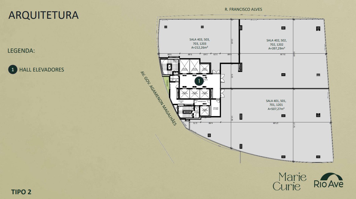 Planta Baixa Arquitetura Tipo 2