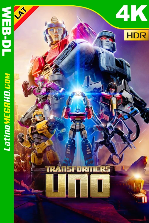 Transformers Uno (2024) Latino UltraHD HEVC HDR10+ WEB-DL 2160P