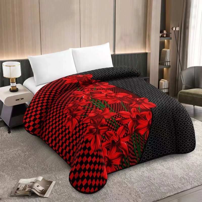 5KG Heavyweight Raschel Blanket 220 x 240CM