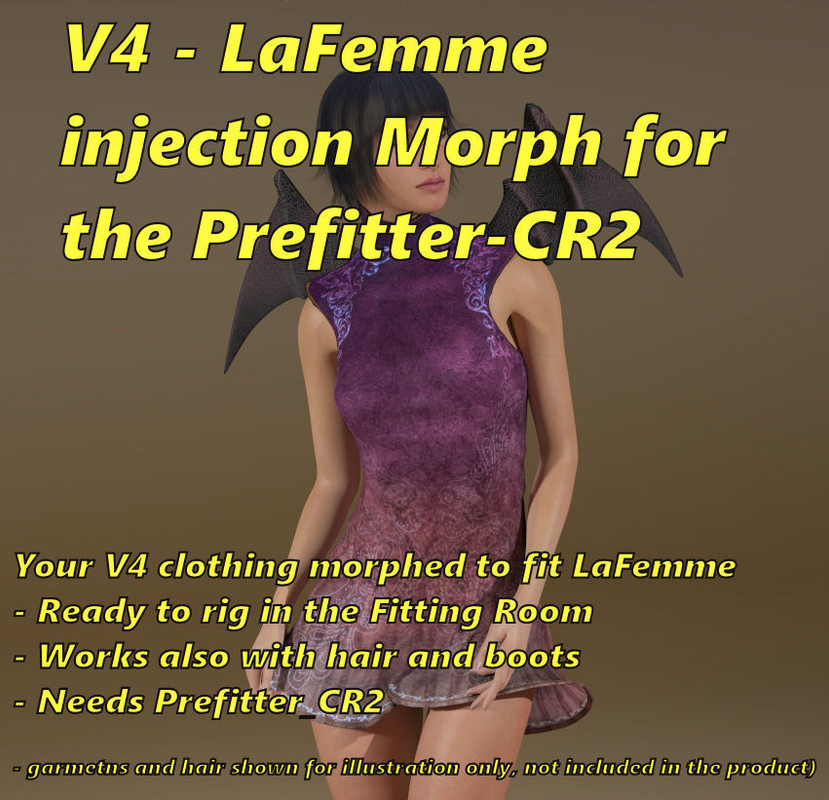 La Femme injection for Prefittter-CR2 La Femme injection for Prefittter-CR2