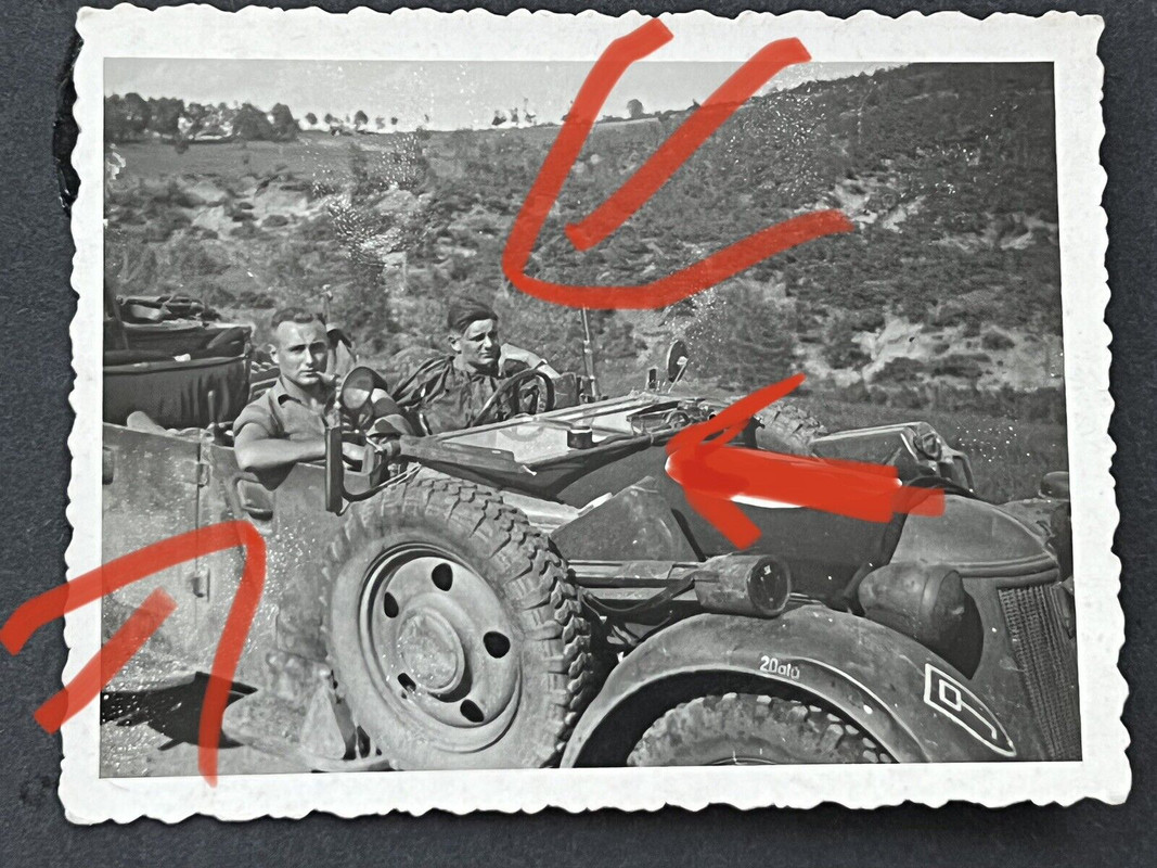 Foto 2wk Griecheland Fotoalbum 5 Schützen-Panzerwagen-Division