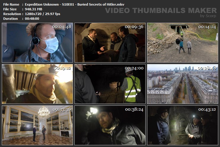 Expedition Unknown - S10E01 - Buried Secrets of Hitler.mkv