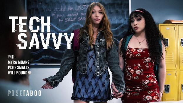 PureTaboo - Myra Moans, Pixie Smalls - Tech Savvy