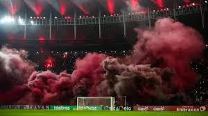Vista aérea da torcida do Flamengo