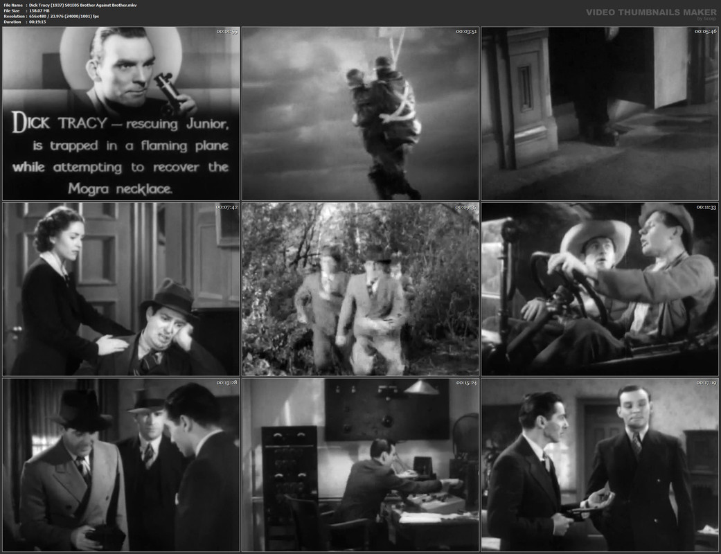 Dick Tracy (1937) S01E05 Brother Against Brother.mkv
